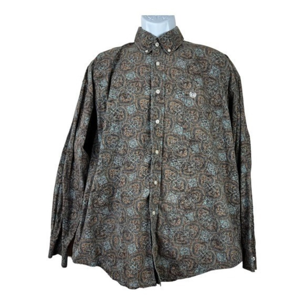 Pandhandle Men Casual Shirt Buttons Down Size L